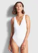 Купальник суцільний Seafolly 10974-861white