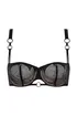 Chantal Thomass Bandeau Bra - Black