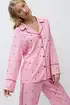 Aruelle Cherie Pink Pajama Set Women