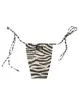 MC2 Saint Barth Tie Side Bikini Bottom Print