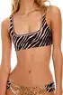Agua Bendita Reversible Bikini Top Women