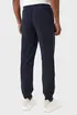 Emporio Armani Basic Terry Sweatpants Men Cotton - Navy Blue - Photo 2