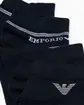 Emporio Armani Men Sneaker Socks 2-Pack - Blue - Photo 2