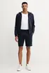 Emporio Armani Basic Terry Men Cotton Hoodie - Photo 4