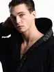 Халат мужской Emporio Armani EM002255-black - Фото 4