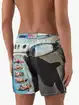 MC2 Saint Barth Gustavia Swim Shorts with St. Barth Airlines Print - Photo 4