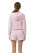 MC2 Saint Barth Jasmine Women Zip Hoodie - Pink - Photo 2