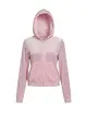 MC2 Saint Barth Jasmine Women Zip Hoodie - Pink - Photo 1