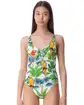 MC2 Saint Barth One Piece Swimsuit - Print - Photo 1