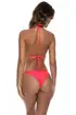 Luli Fama Red Tie Side Bikini Bottom