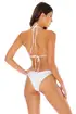 Luli Fama White Brazilian Bikini Bottom