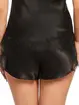Sainted Sisters Scarlett Silk Pajamas Shorts Set - Black - Photo 3