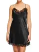 Sainted Sisters Silk Nightgown - Black - Photo 2