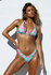 Luli Fama Ti Amo High Leg Bikini Bottom - Aqua - Photo 5