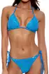 Luli Fama Chasing Stars Bikini Bottom Tie Side - Blue