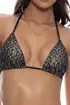 Luli Fama Buzzing Triangle Bikini Top