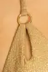 Luli Fama Golden Sunset Triangle Bikini Top