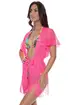 Luli Fama Short Tunic for Beach Pink