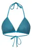 Fisico Laguna Triangle Bikini Top with Rhinestones - Photo 1