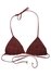 Fisico Triangle Bikini Top - Marsala