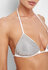 Fisico Triangle Bikini Top - White