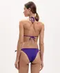 Fisico Viola Triangle Bikini Top with Sequins - Photo 2