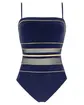 Купальник бандо Gottex OO070Rnavy-gold - Фото 1