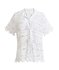 PilyQ Water Lily Summer Shirt for Women - White
