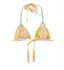 PilyQ Sunrise Mila Triangle Bikini Top 