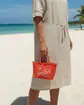 MC2 Saint Barth Crossbody Women Summer Bag - Red - Photo 2